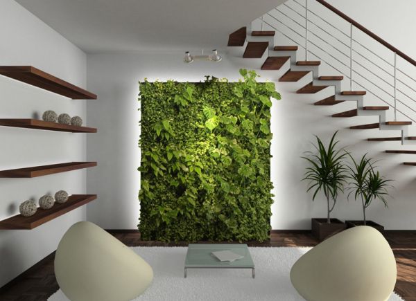 دیوار سبز در طراحی دکوراسیون داخلی